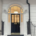 Front door of 107 Harley Street