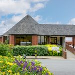 The main entryway to The New Foscote Hospital